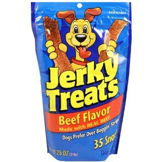 Jerky Treats Soft & Chewy Beef, 11.25 Ounce Packages (Pack of 8)  Pet Snack Treats 