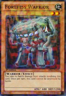 Yu Gi Oh   Fortress Warrior (BP02 EN078)   Battle Pack 2 War of the Giants   1st Edition   Mosaic Rare Toys & Games