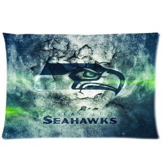 Custom Seattle Seahawks Pillowcase Standard Pillow Protector Cover 20"x30" LLP 926  
