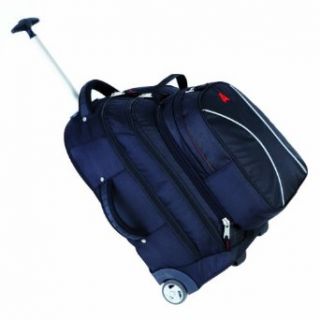 Athalon Luggage Wheeling Backpack, Black, One Size Clothing