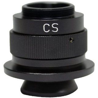 National Optical 930 161V Video C Mount Adapter with 0.5X Lens, For 161 Dual Head Compound Oil Immersion Microscope