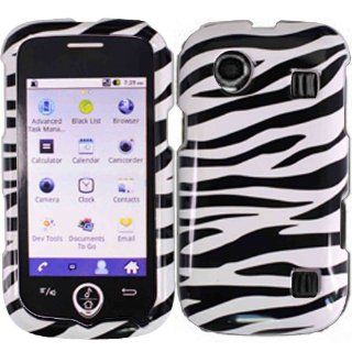Zebra Hard Case Cover for ZTE Chorus D930 Cell Phones & Accessories