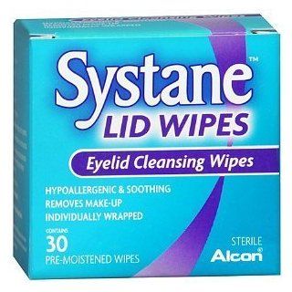 SYSTANE LID WIPES 30EA  PART # 00065 8052 02 Health & Personal Care