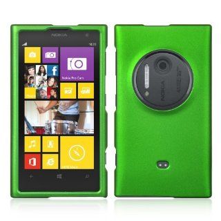 VMG For Nokia Lumia 1020 (Elvis, EOS, 909) Cell Phone Matte Faceplate Hard Case Cover   Dark Green Cell Phones & Accessories