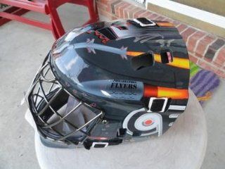 Sergei Bobrovsky Signed F/s Philadelphia Flyers Goalie Mask   Autographed NHL Helmets and Masks Sports Collectibles