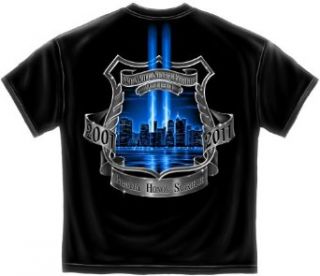 Police 911 Commemorative T shirt Bravery Honor Clothing