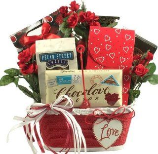 Say You Will Deluxe Valentine Gift Basket  Gourmet Gift Items  Grocery & Gourmet Food
