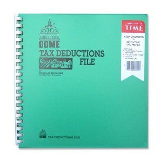 Tax Deductions File with Pockets, 11"X9 3/4"  Tax Record Books 