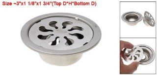 2.5" Bathroom Metal Round Floor Drain Strainer Cover   Drain Stoppers