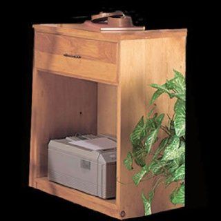 Office Desks Unfinished Solid Pine, Printer Stand 1 drawer Unfinished Pine Kit  