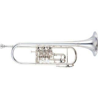 Yamaha YTR938FFMGS Custom Rotary Bb Trumpet Musical Instruments