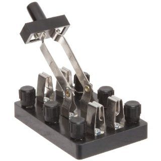 American Educational 7 915 Double Pole Double Throw (DPDT) Knife Switch with Screw Type Binding Post (Bundle of 5)