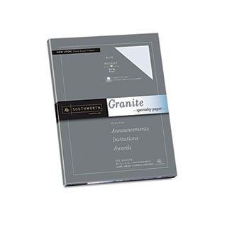 New Southworth J938C   Granite Specialty Paper, 32 lbs., 8 1/2 x 11, Ivory, 250/Box   SOUJ938C  Multipurpose Paper 