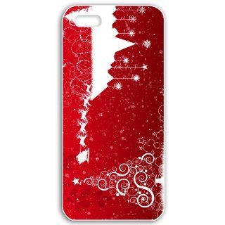Beautiful Case for iphone 5 Back Cover with Special Beautiful Pictures New Year Marry Christmas(3) Cell Phones & Accessories