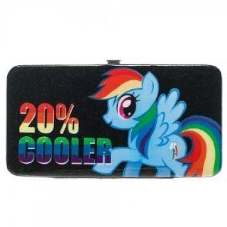 My Little Pony Rainbow Dash 20% Cooler Juniors Black Hinge Wallet