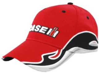 Youth's CaseIH Appliqued Flame Red Logo Cap Hats Clothing