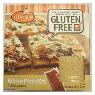 ODoughs White Gluten Free Pizza Kit   4 per pack (Frozen   1.5 Units)  Breads  Grocery & Gourmet Food