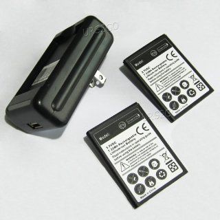 High Power 2x 1800mAh Battery for MetroPCS Samsung Galaxy S Lightray 4G SCH R940 + Travel USB/AC Wall Charger Cell Phones & Accessories