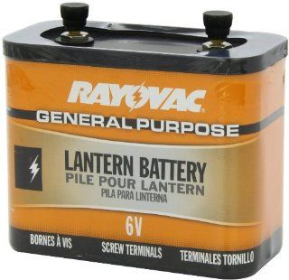 Rayovac Lantern Battery, 6 Volt Screw Terminals Health & Personal Care