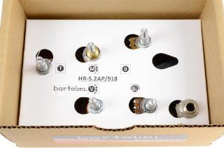 Bartolini HR 5.2AP/918 Preamp Harness   3 Band EQ w/ 5 Control Knobs   Active/Passive Switchable   Pre wired for a Two Pickup Installation Musical Instruments