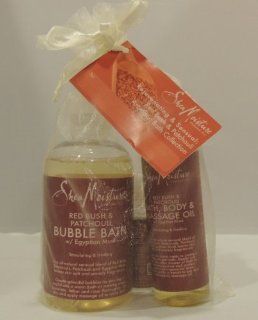 Shea Moisture Red Bush & Patchouli Aromatic Bath Collection  Bubble Baths  Beauty