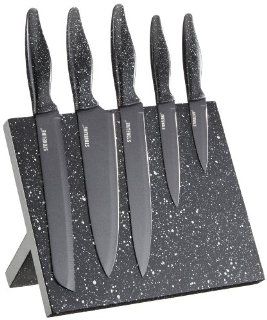 Stoneline Magnetic Knife Block with Antibacterial Knife Set Boxed Knife Sets Kitchen & Dining