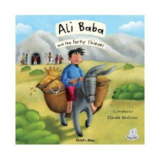 Ali Baba and the Forty Thieves (Flip Up Fairy Tales) Claudia Venturini 0884538453343 Books