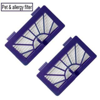 Neato XV 11   Pet & Allergy Vacuum Cleaner Filter Neato Robotic Pet & Allergy Filter   Replacement For Neato 945 0048 Filter   2 Pack   Household Vacuum Filters Upright