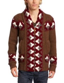 Diesel Men's K Kamea Sweater, Light/Brown, X Large at  Mens Clothing store