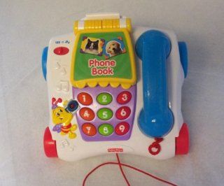 Fisher Price Talking Animal Pull Phone (2003)  Baby Musical Toys  Baby