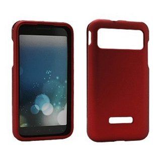 Samsung SGH i927 Captivate Glide Rubberized Snap On Cover, Red [Electronics] Cell Phones & Accessories