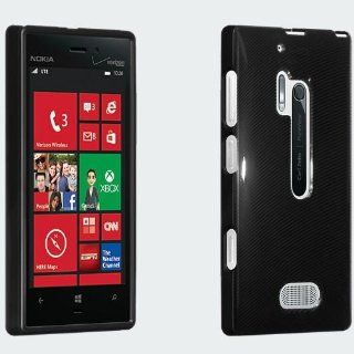NEW OEM Verizon High Gloss Silicone Cover for Nokia Lumia 928   Black Cell Phones & Accessories