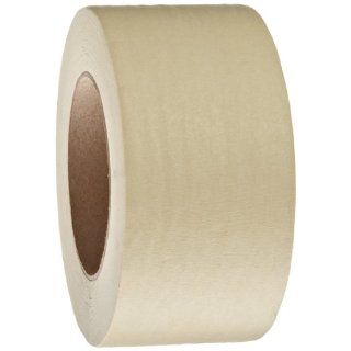 Low Temperature Masking Tape Roll, 3" Core, 300 Degree F Performance Temperature, 6 mil Thick, 60 yds Length x 2 1/2" Width, Natural