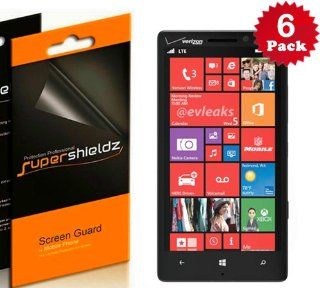 SUPERSHIELDZ  High Definition (HD) Clear Screen Protector For Nokia Lumia 929 (Verizon) + Lifetime Replacements Warranty [6 Pack]   Retail Packaging Cell Phones & Accessories