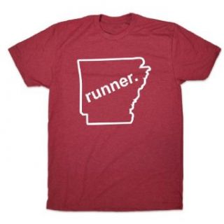 Mens Lifestyle Runners Tee   Arkansas State Runner Clothing