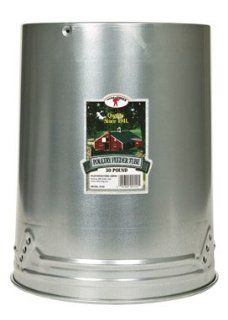 Little Giant Metal Poultry Feeder Tube with Hanging Handle, 30 Pound  Wild Bird Feeders  Patio, Lawn & Garden