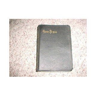 1902 Samuel Bagster Holy Bible Pica 8vo None Listed Books