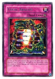 Yu Gi Oh   Fatal Abacus (LOD 011)   Legacy of Darkness   1st Edition   Rare Toys & Games