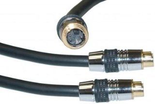 Premium Grade S Video Male / Male cable, 24K Gold Tips, 35 ft Computers & Accessories