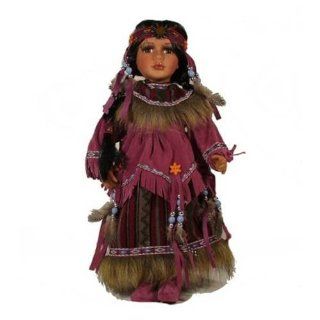 Native American Doll Sophia from the Cathay Collection   Table Toppers