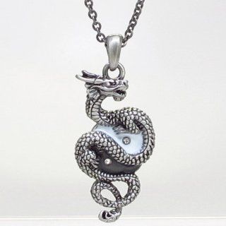 Dragon Design Metal Alloy Fantasy Gothic Necklace Jewelry