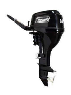 Coleman 9.9 HP Outboard Motor  Sports & Outdoors