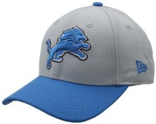NFL Detroit Lions The League 940 Cap By New Era, Silver/Blue, One Size Fits All  Sports Fan Baseball Caps  Clothing