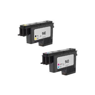 inktoner 2PK HP Remanufactured 940 Printhead BK/Y,C/M For use with HP Officejet Pro 8000 8500 printers Electronics