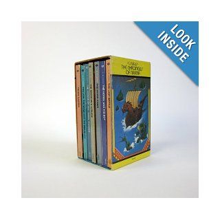 C.S. Lewis The Chronicles of Narnia 1977 7 Book Box Set C.S. Lewis Books