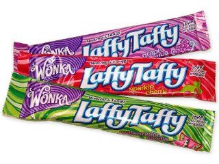 Laffy Taffy Stretchy & Tangy   3 Flavors, 1.5 oz, 24 count  Taffy Candy  Grocery & Gourmet Food