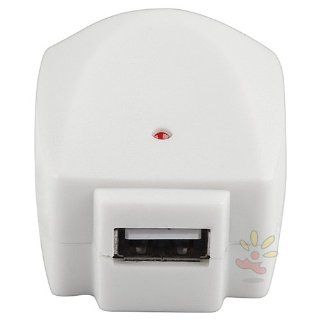 Everydaysource Premium UK USB Travel / Wall Charger Adapter Compatible With Apple� iPod Nano� 7 (7th Generation)   White   Players & Accessories
