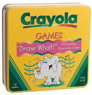Crayola Games   Draw What? Charades Game Toys & Games
