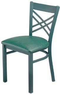 MTS Seating 942 Americana Cross Back Chair  Dining Chairs  Sports & Outdoors