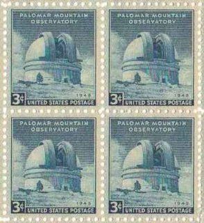 Palomar Mountain Observatory Set of 4 x 3 Cent US Postage Stamps NEW Scot 966 